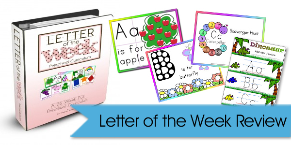 Letter of the Week Video Review