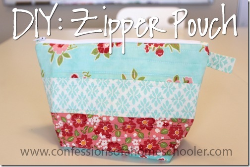 Easy Zipper Pouch Pattern – allsewpetite