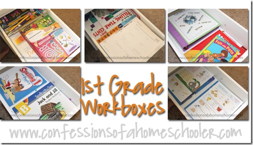 1st Grade Homeschool Workload