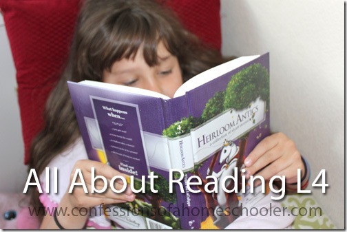 All About Reading Level 4 Review & Giveaway