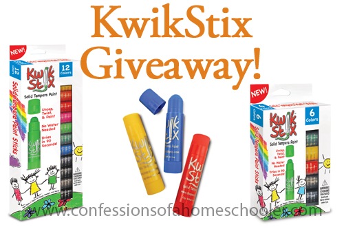 The Pencil Grip Kwik Stix 12-Color Solid Tempera Paint