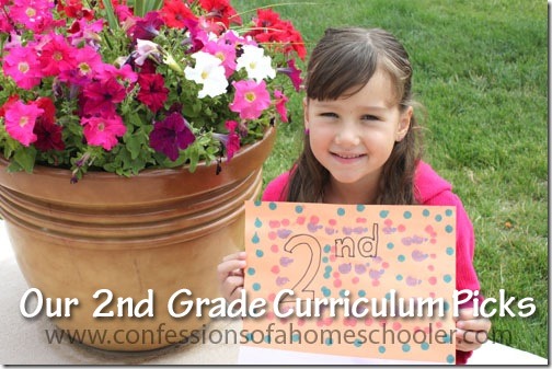 2nd Grade Homeschool Curriculum Picks