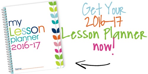 2016-2017 8×10 Homeschool Lesson Planner