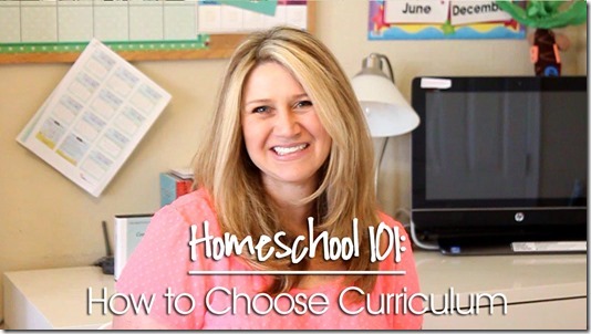 Homeschooling 101: How to Choose Curriculum