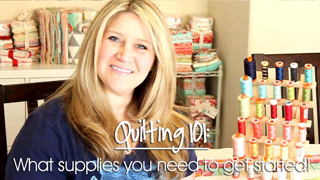 Quilting 101: Recommended Supplies Part 1