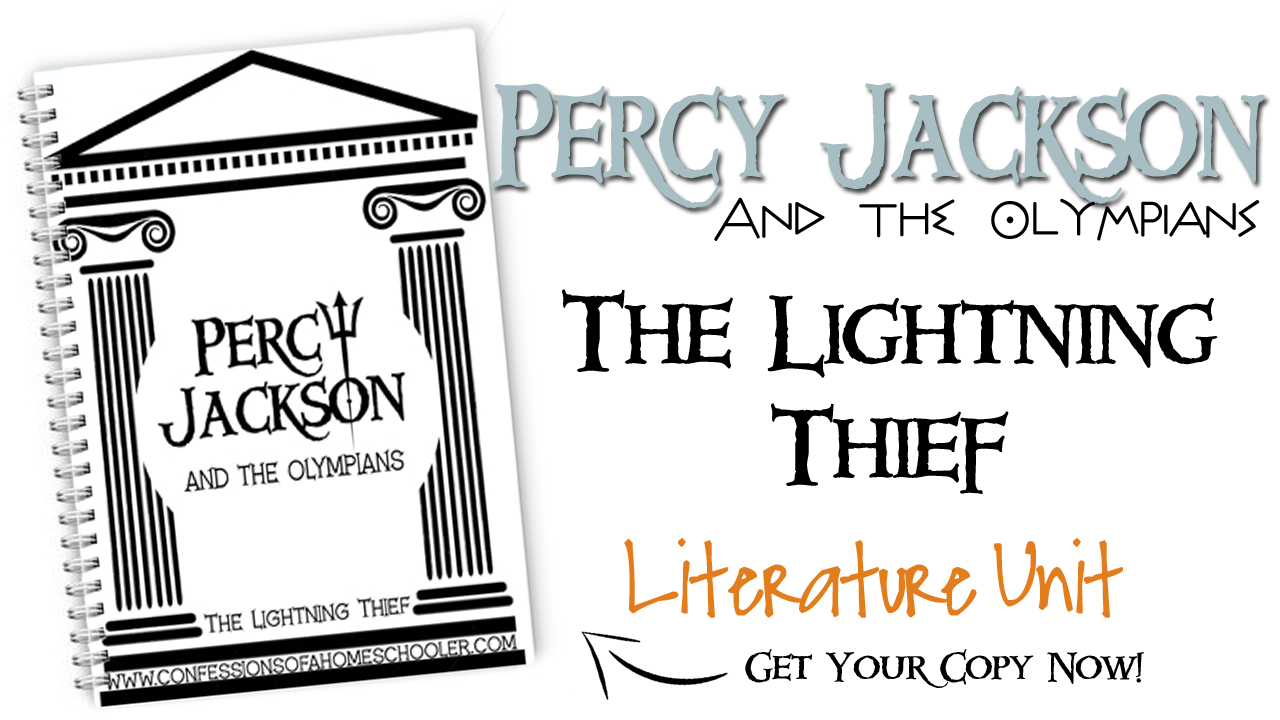 Percy Jackson and the Lightning Thief Book - Book Units Teacher