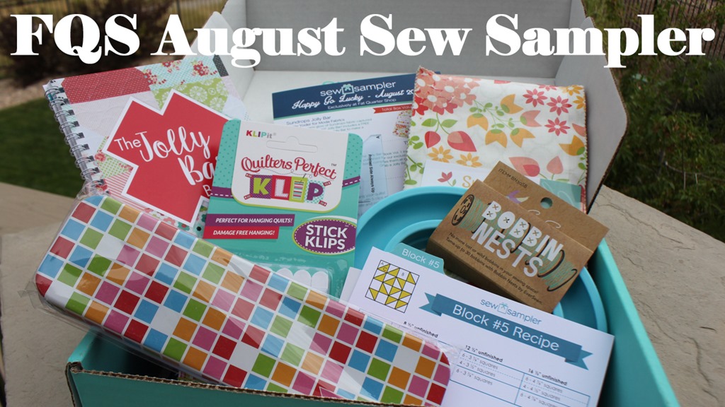 FQS August Sew Sampler Box Review