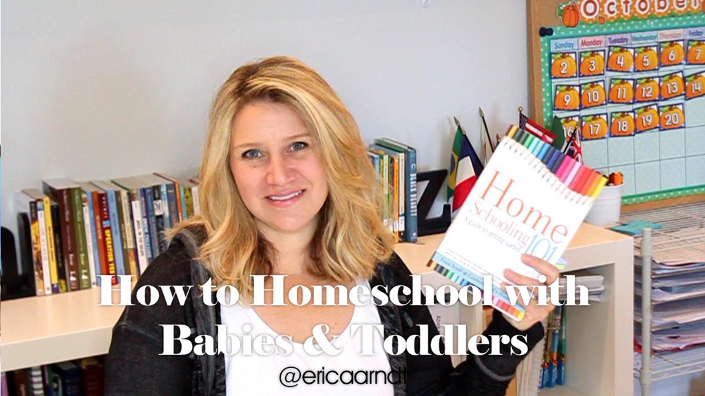 How to Homeschool with Babies & Toddlers