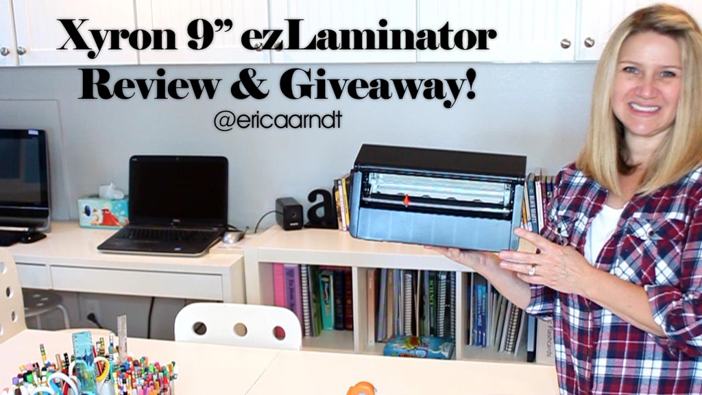 Xyron 9” ezLaminator Review & Giveaway!