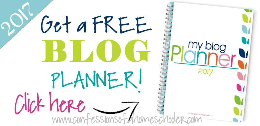 2017 FREE Blog Planner!