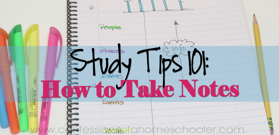 Study Tips #1: How to Take Notes