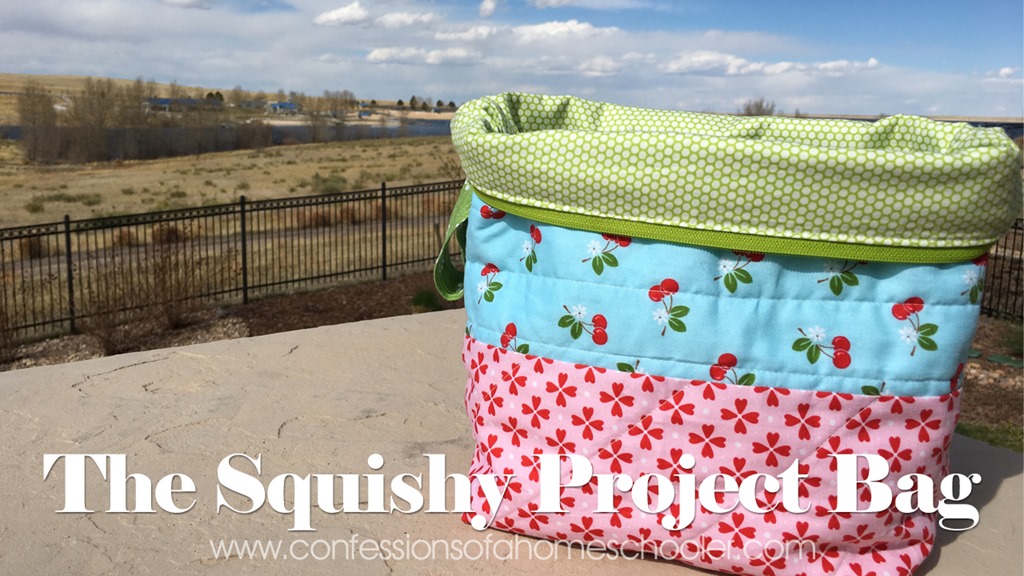 The Squishy Project Bag Tutorial - Confessions of a Homeschooler