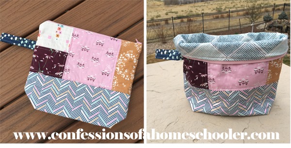 The Squishy Project Bag Tutorial - Confessions of a Homeschooler