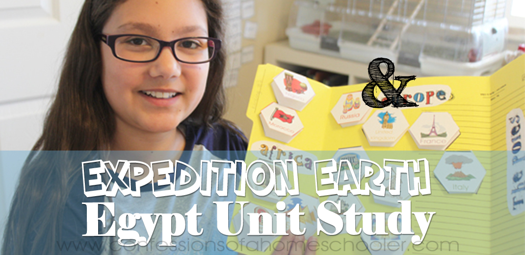 Expedition Earth Egypt World Geography Unit Study