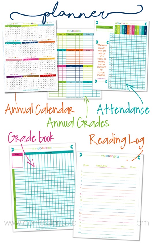 Homeschool Student Planner 2022