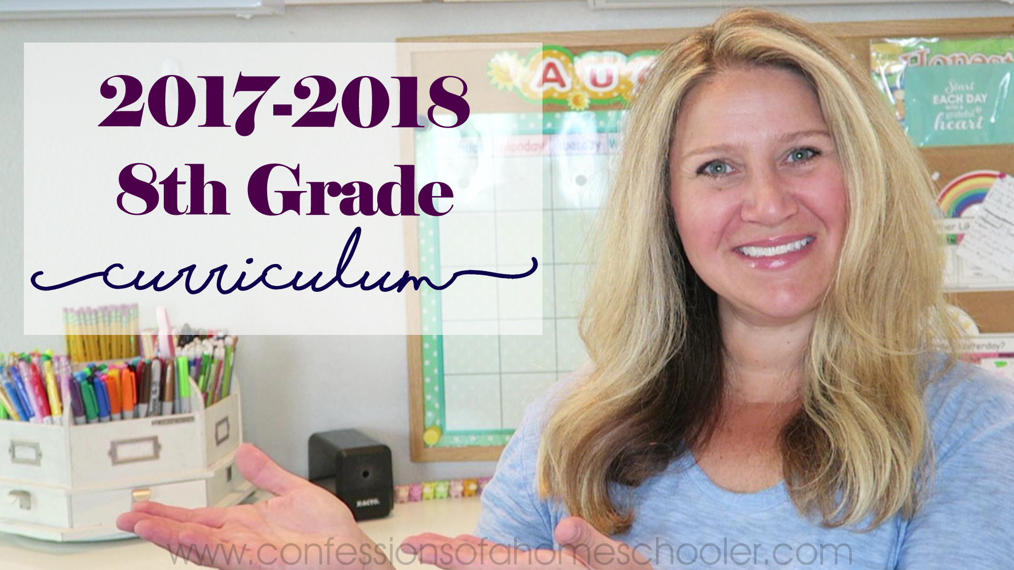 2017-2018 8th Grade Homeschool Curriculum Picks