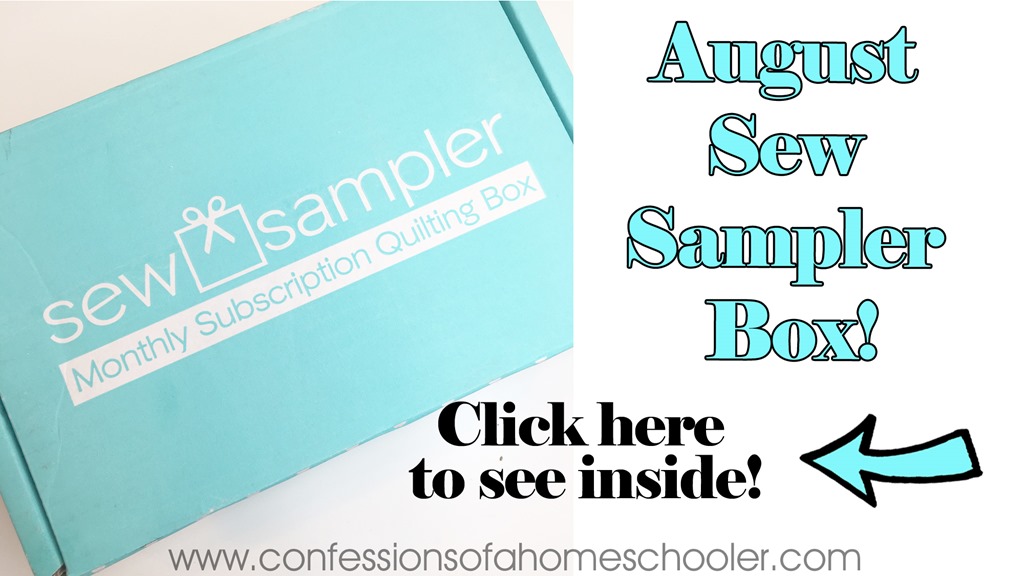 August 2017 Sew Sampler Un-boxing!