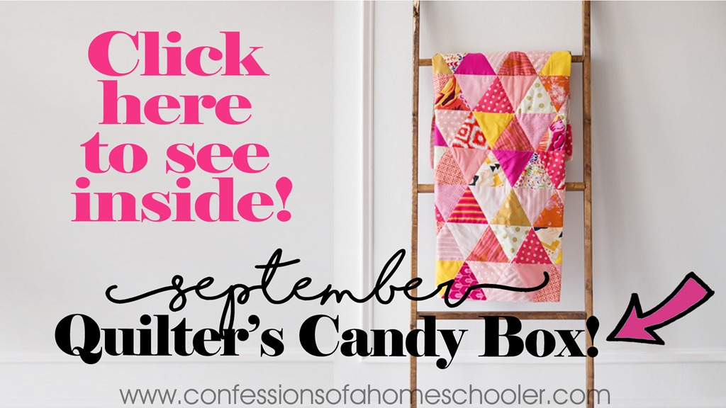 September 2017 Quilter’s Candy Box