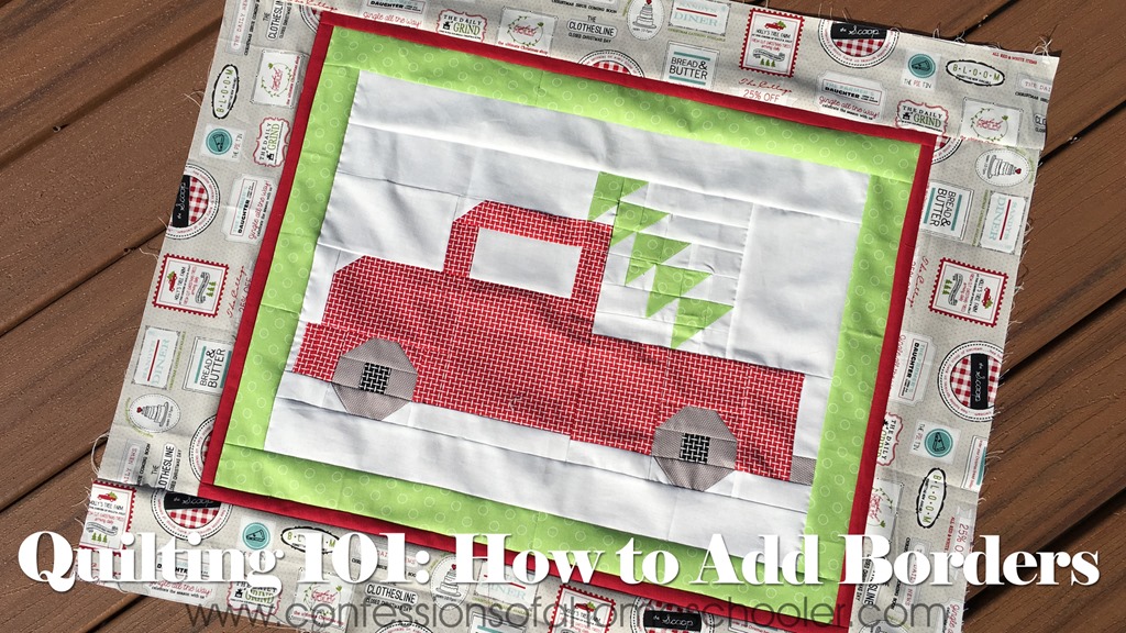 Quilting 101: How to Add Borders