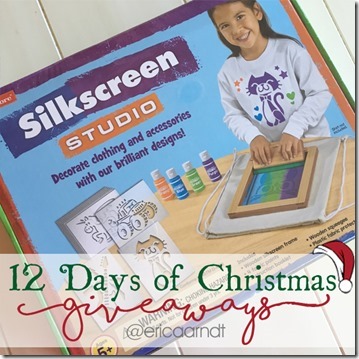 Lakeshore Learning Silk Screen Studio Christmas Giveaway