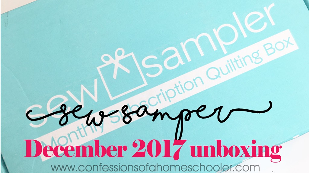 December 2017 Sew Sampler Unboxing