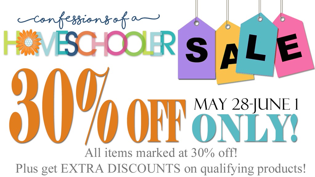 Day 1: Homeschool Curriculum Sale!