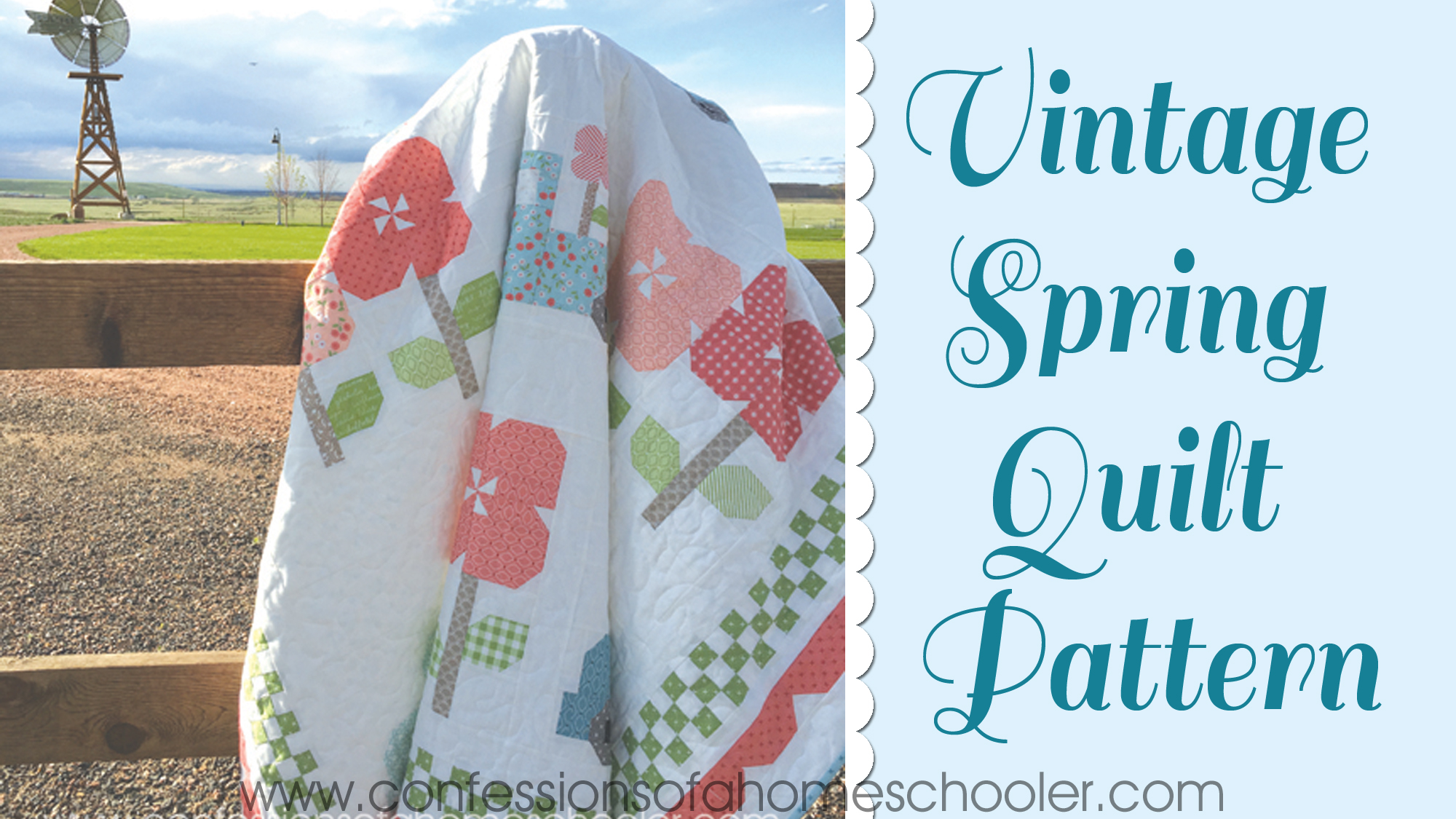 Vintage Spring Quilt Pattern