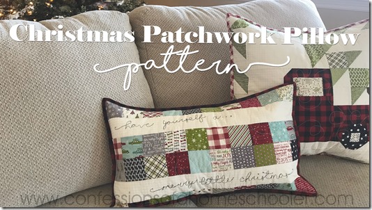 ChristmasPatchworkPillow_coah ChristmasPatchworkPillow_coah