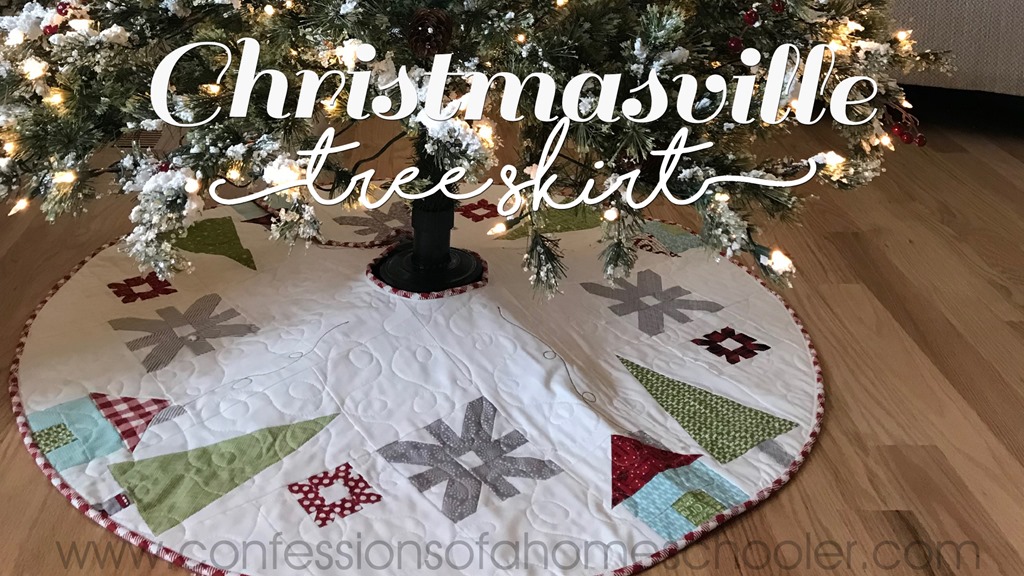 Christmasville Tree Skirt Pattern