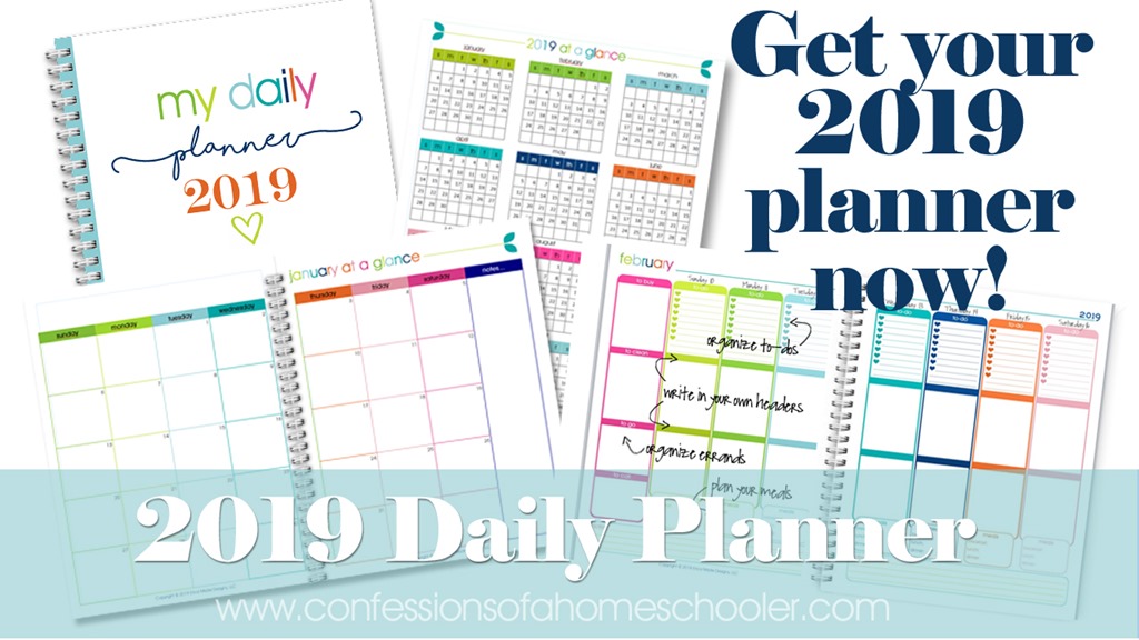 2019 Daily Planner