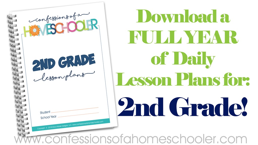 2nd Grade Homeschool Lesson Plans