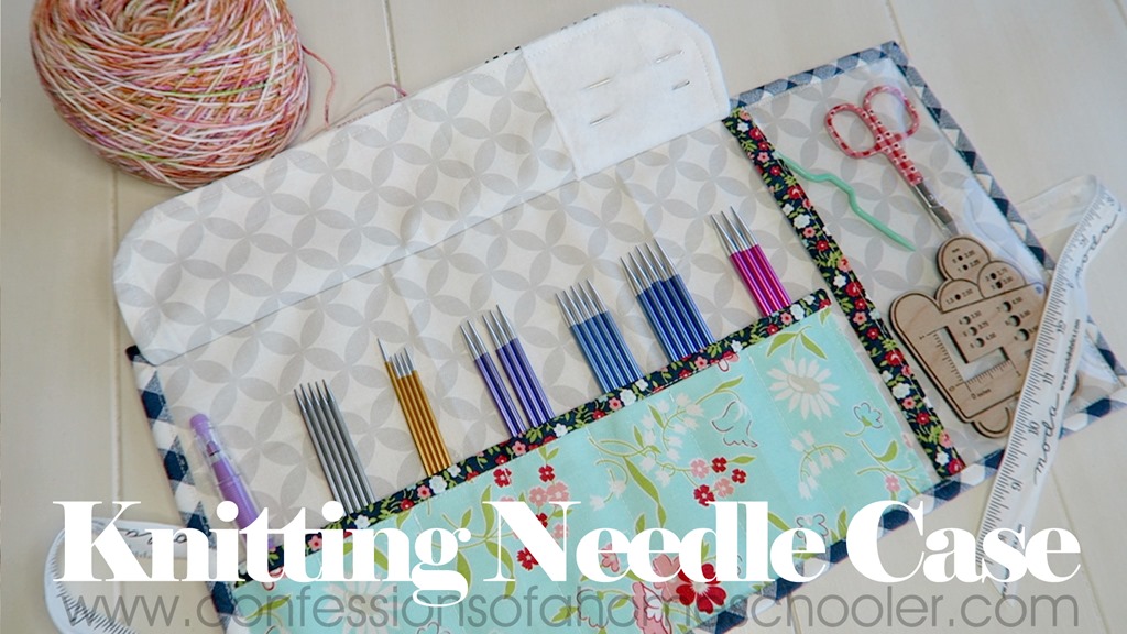 Erica's Roll Up Needle Case / TUTORIAL - Confessions of a Homeschooler