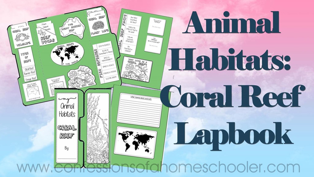 Animal Habitats: Coral Reef Lapbook