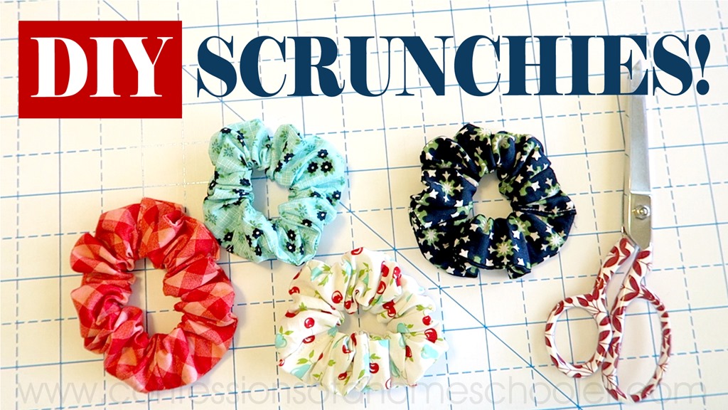 EASY DIY Scrunchie // Sewing Tutorial