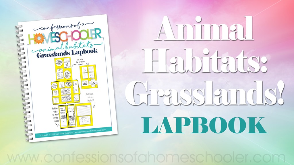 Animal Habitat: Grasslands Lapbook