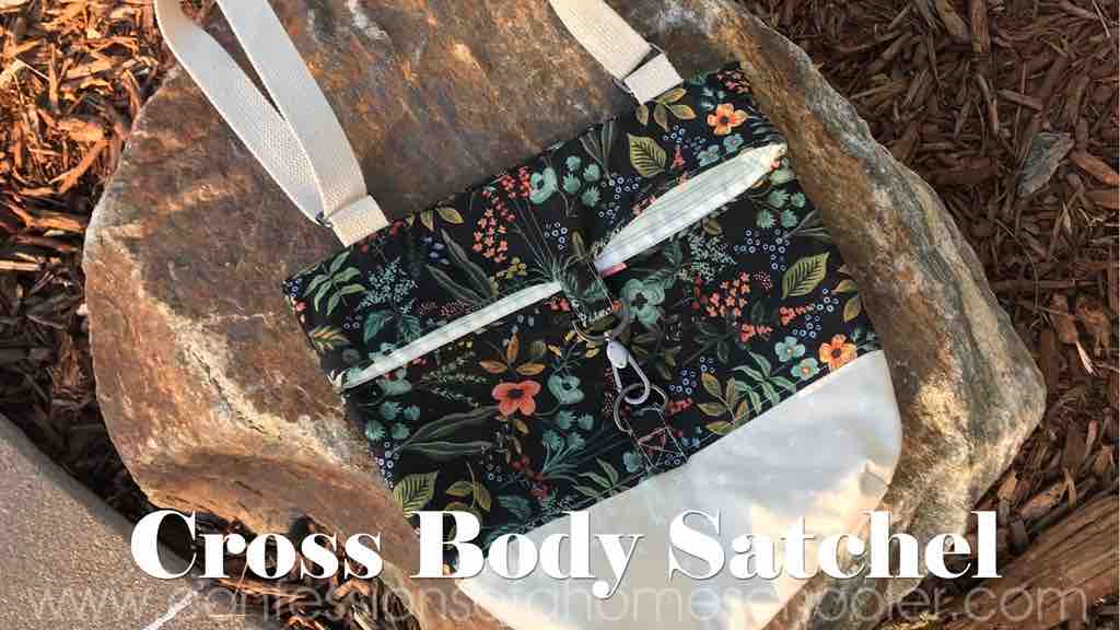 Erica’s Adjustable Strap Cross Body Satchel Tutorial