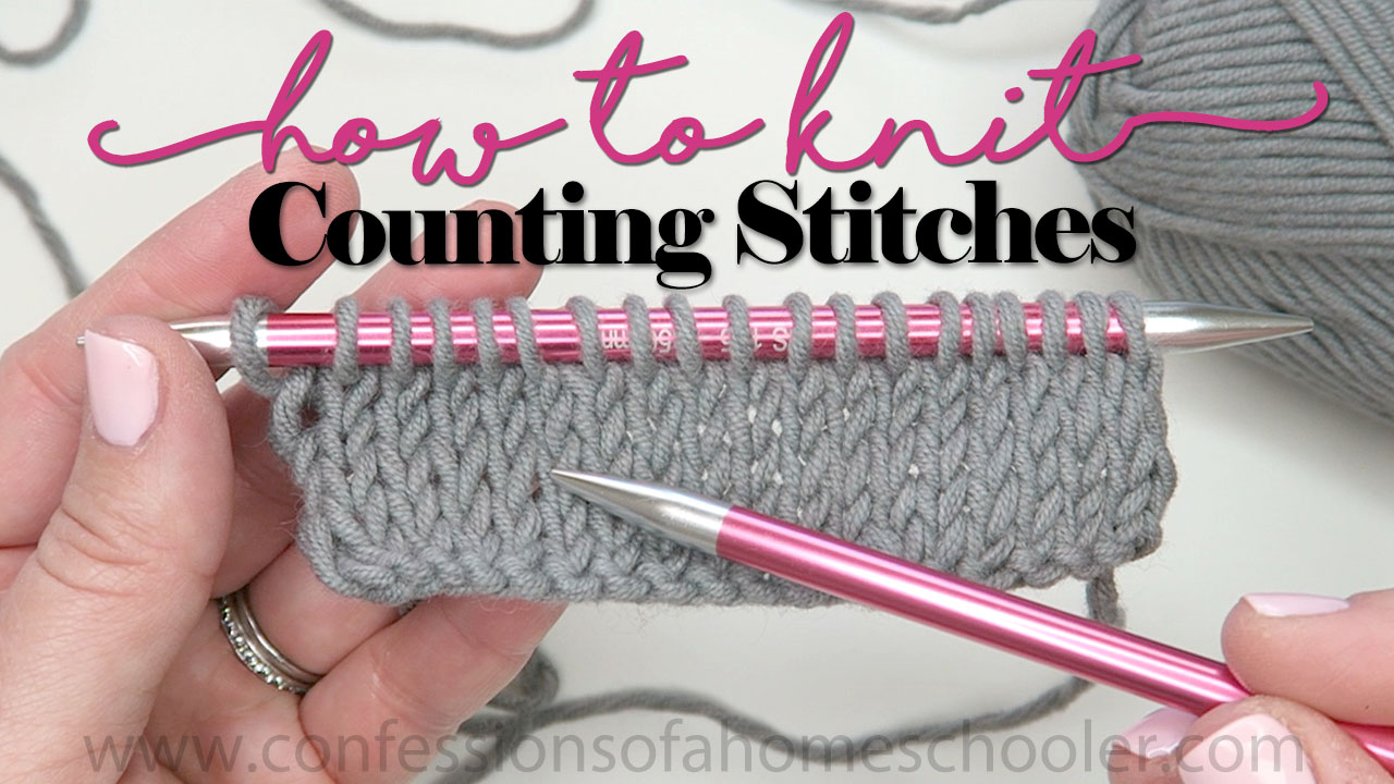 How to Knit: Counting Stitches