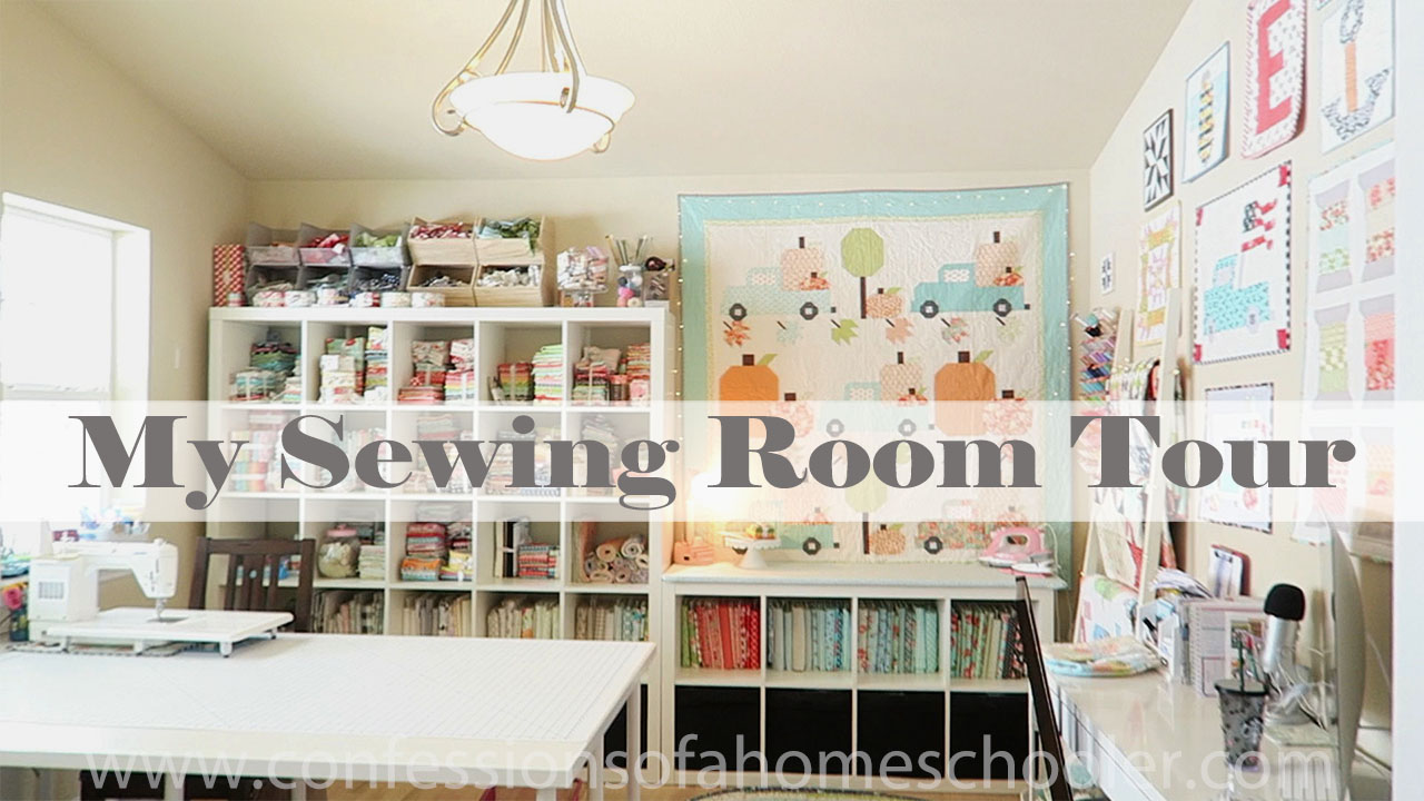 Updated Sewing Craft Room Tour 2020 Confessions Of A Homeschooler