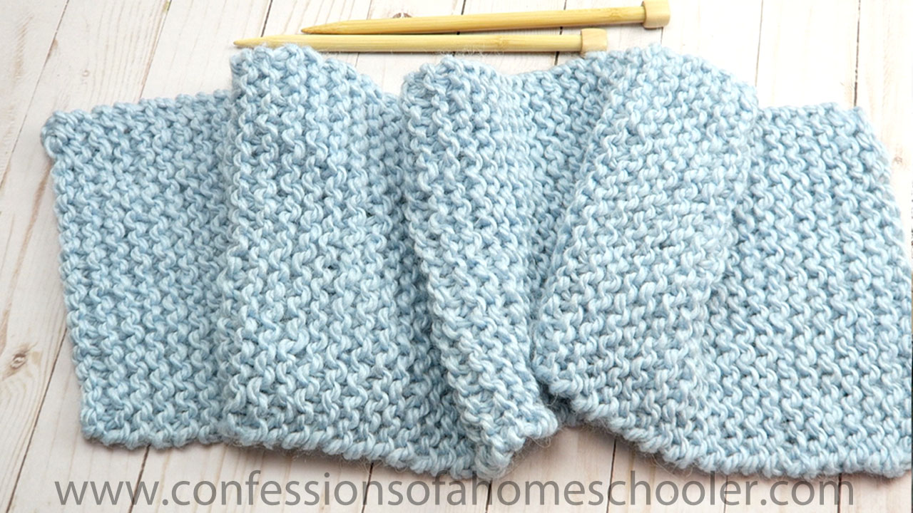 How to Knit a Scarf for Beginners // Tutorial - Confessions of a  Homeschooler