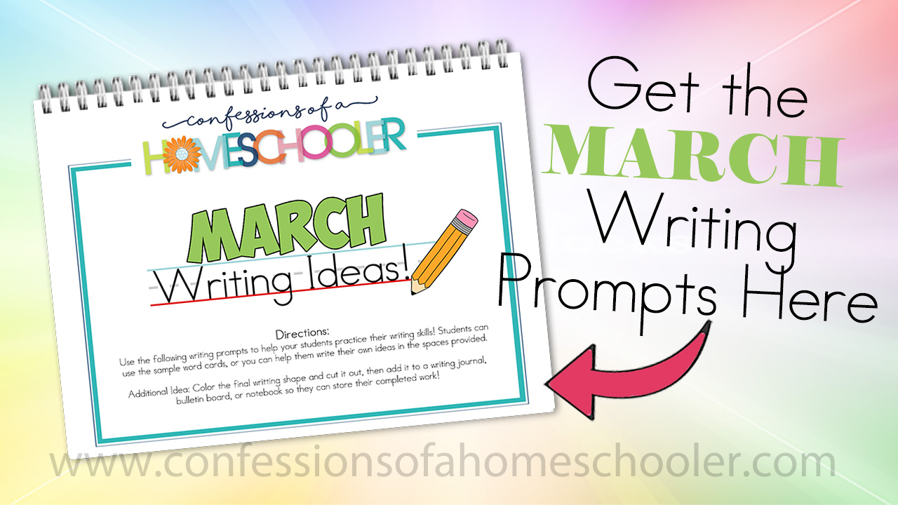 March Kindergarten Writing Prompts