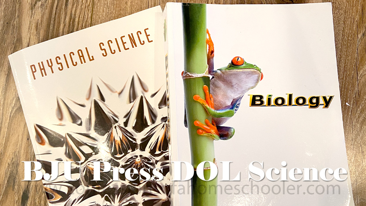 BJU Press DOL Science Curriculum Review