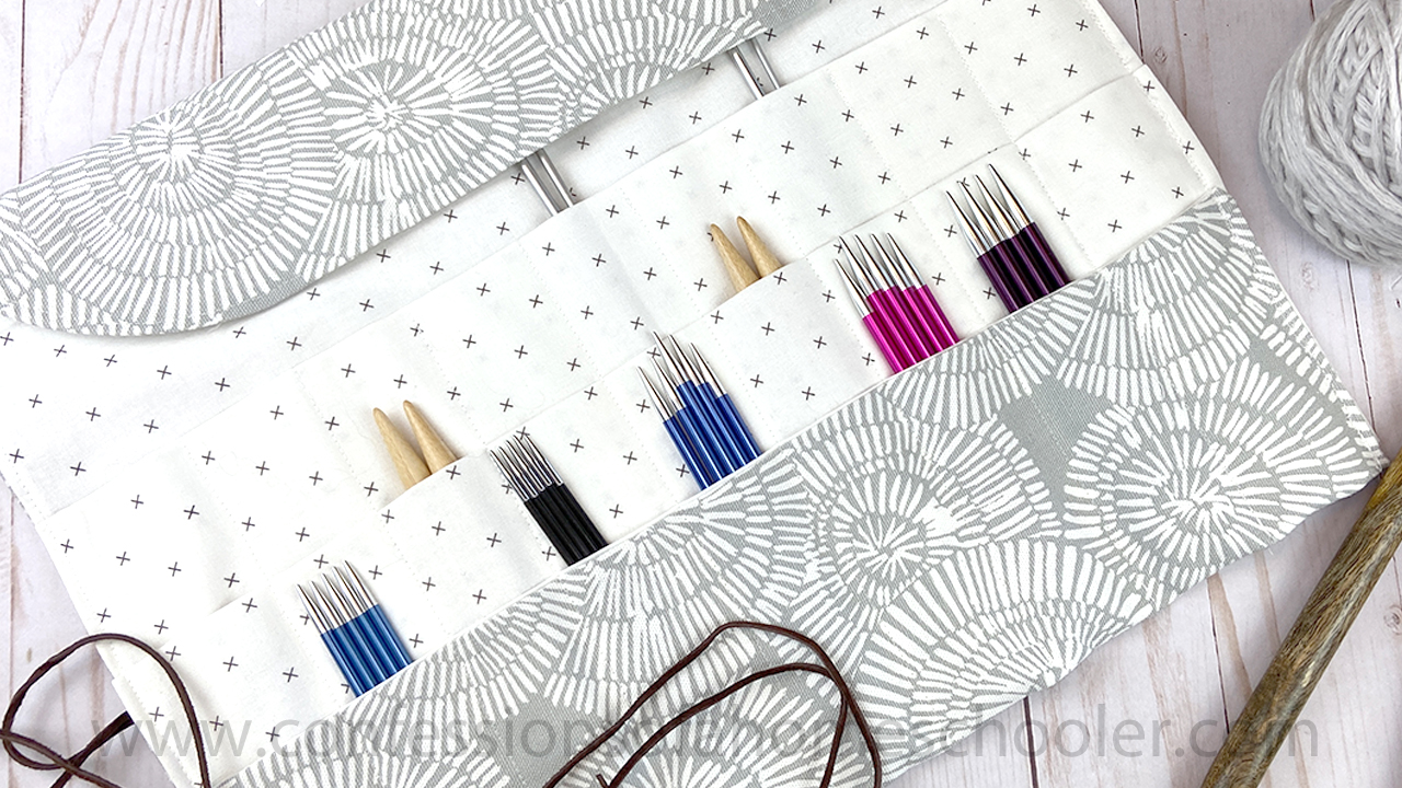 Interchangeable Knitting Needle Case // Tutorial - Confessions of