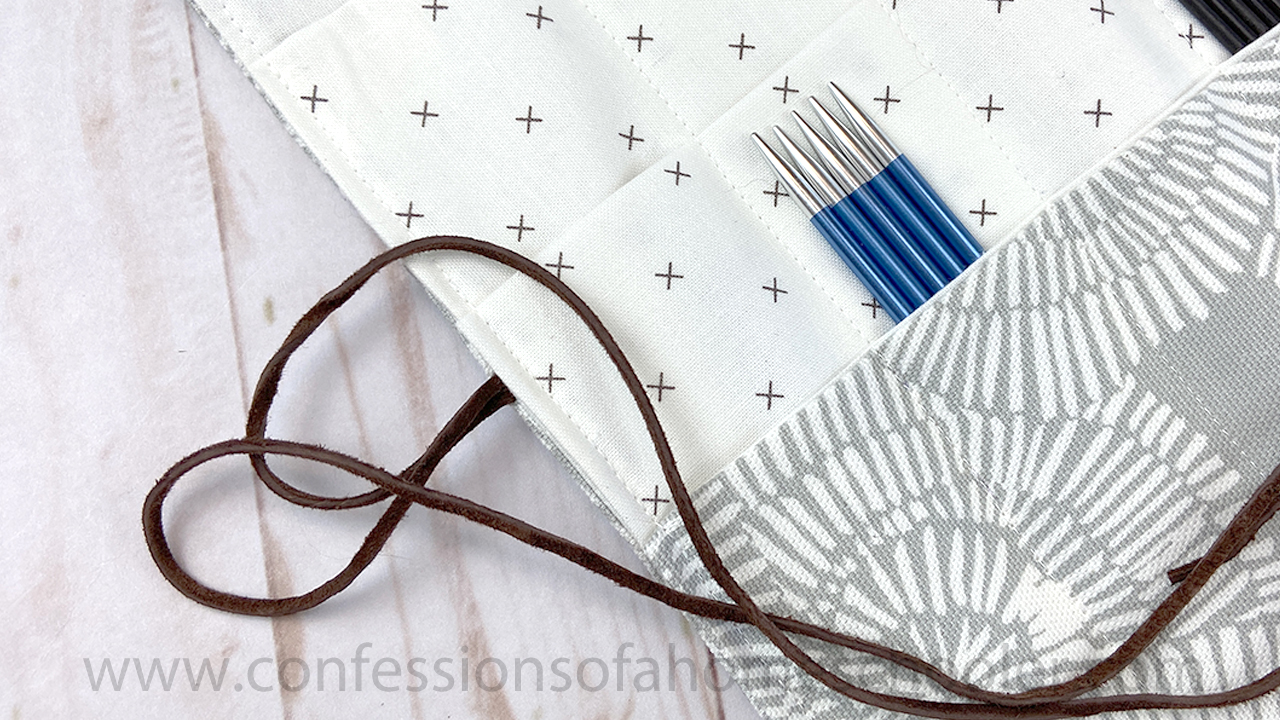 Interchangeable Knitting Needle Case // Tutorial - Confessions of a  Homeschooler