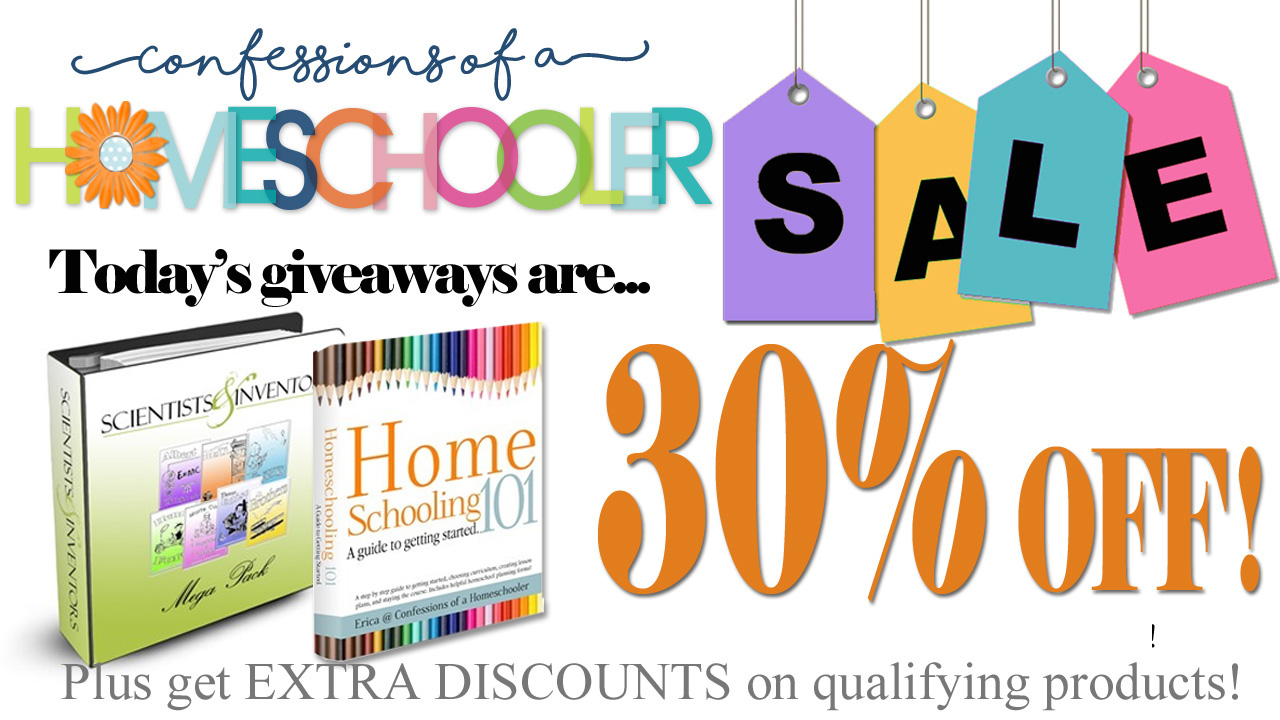 Annual Homeschool Curriculum Sale / Day 1