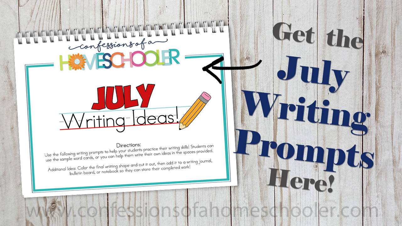 July Writing Prompts