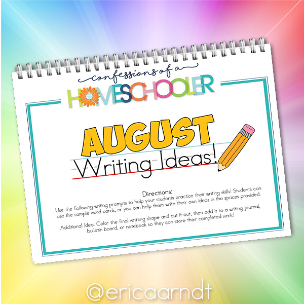 Ready to make writing fun? Download the August Themed Writing Prompt worksheets today!