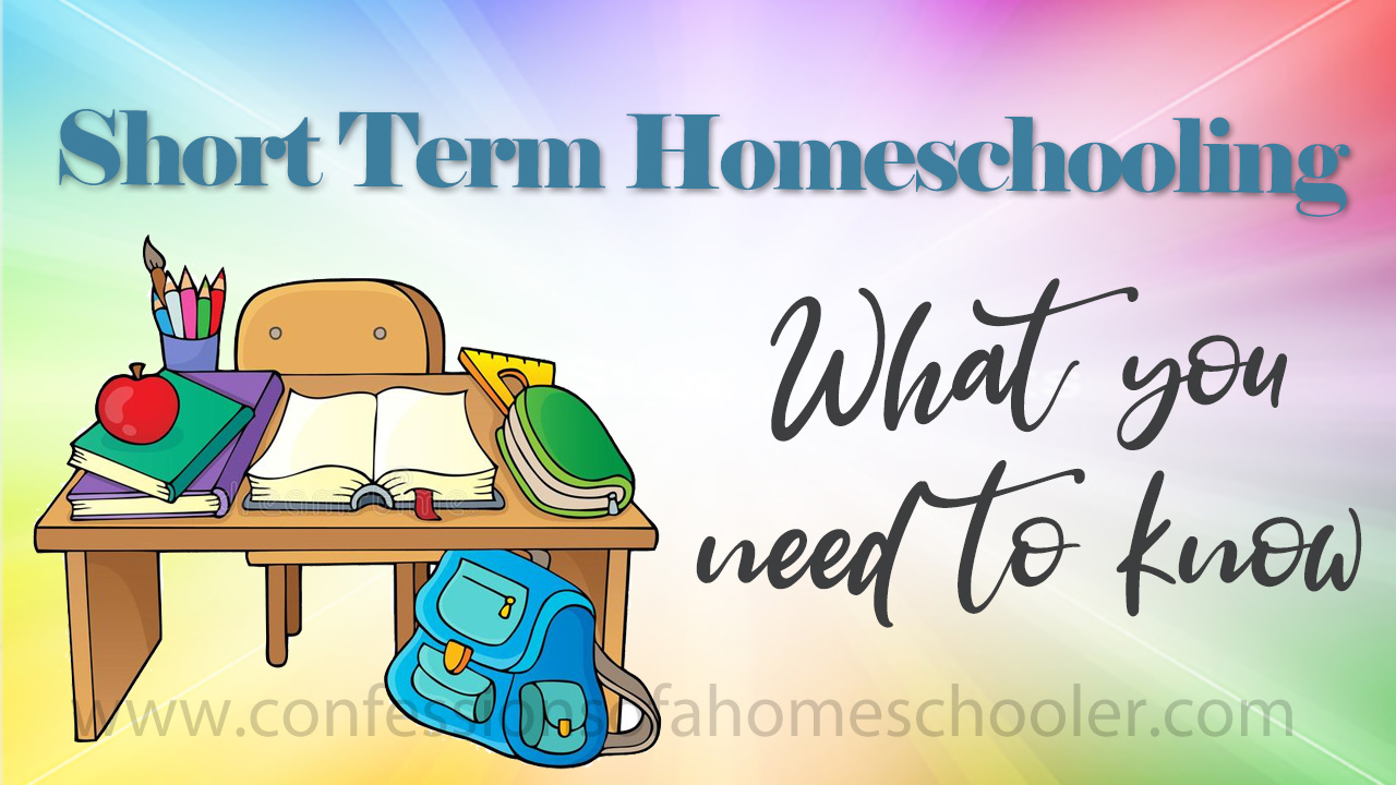 Short-Term Homeschooling