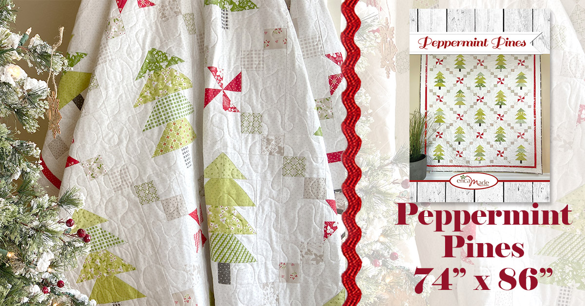 Peppermint Pines Quilt Pattern