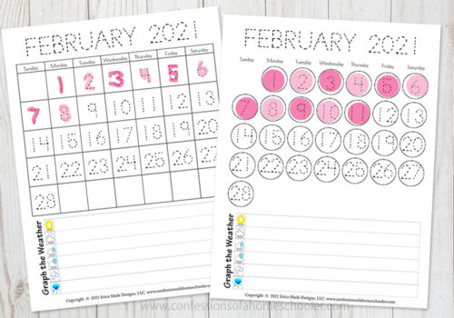 February 2021 Printable Calendar