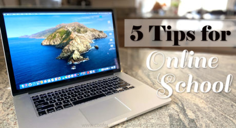 My Top 5 Tips for Online School